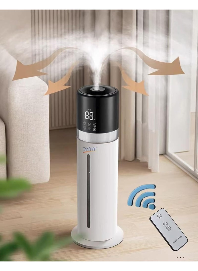 Wtrtr 7L Humidifiers, Floor humidifier，Bedroom Humidifiers for Large Room with Extended Tube, Room Cool Mist Humidifier (7L) - Image 2